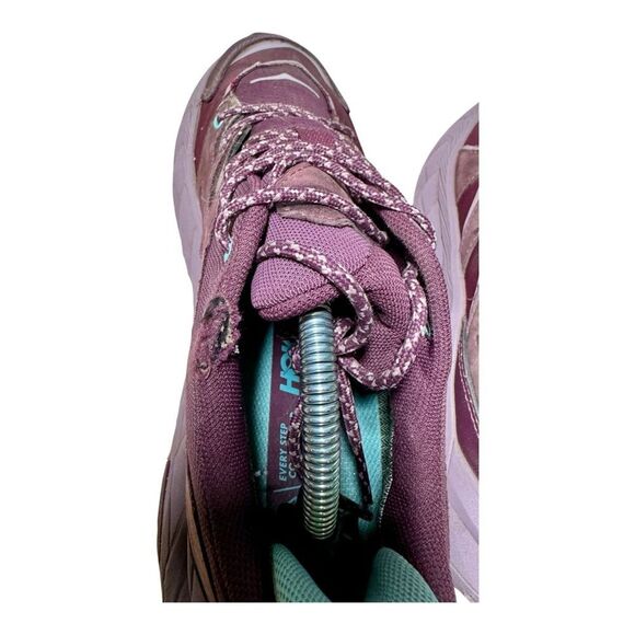 Hoka One One Anacapa Low GTX Grape Wine Waterproof Running Sneakers Women’s 7.5B - Picture 5 of 6